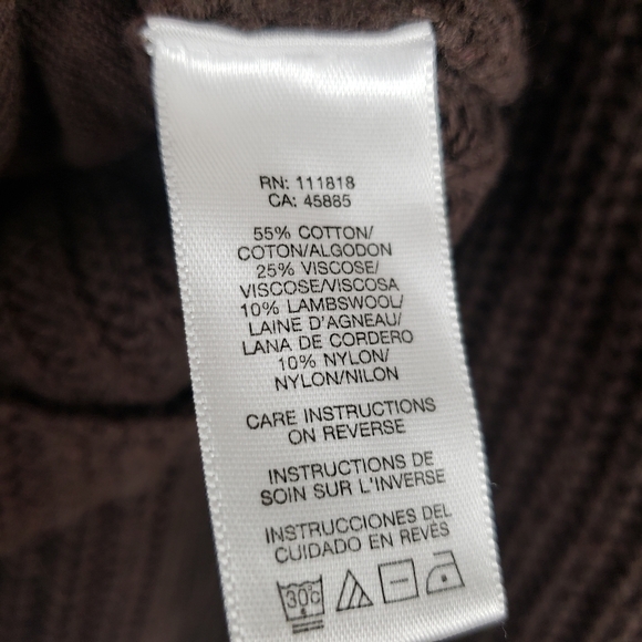 Michael Kors knit Button Front Cardigan Pockets Small - Picture 3 of 6